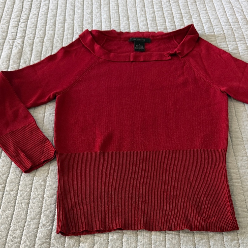 The Limited Red Tank Top